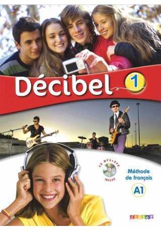 Decibel 1 podręcznik + CD MP3+ płyta DVD - Do nauki języka francuskiego