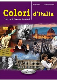 Colori d'Italia książka + CD audio - Kultura i sztuka - książki po włosku - Księgarnia internetowa - Nowela - - 