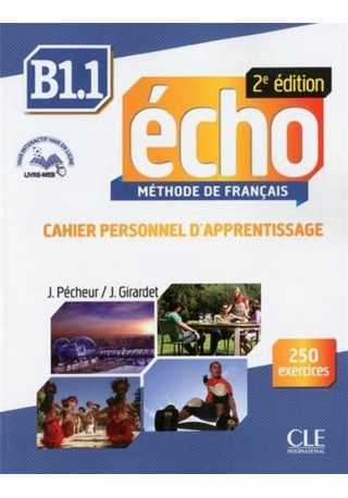 Echo B1.1 ćwiczenia + CD audio 2 edycja - Do nauki języka francuskiego