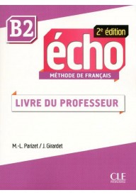 Echo B2 2ed przewodnik metodyczny - Echo A2 ćwiczenia + CD - Nowela - Do nauki języka francuskiego - 