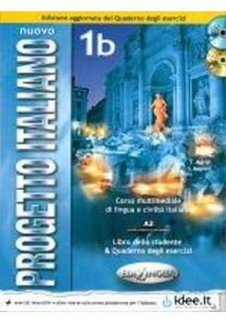 Nuovo Progetto italiano 1B podręcznik + ćwiczenia + DVD Edizione aggionata - Do nauki języka włoskiego
