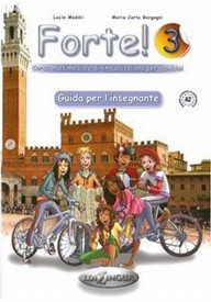 Forte! 3 przewodnik metodyczny - Un due tre nuove storie 2 przewodnik metodyczny + CD ROM - Nowela - Do nauki języka włoskiego - 