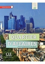 Quartier d'affaires 1 - Podręcznik do francuskiego. Młodzież i Dorośli - Publikacje i książki specjalistyczne francuskie - Księgarnia internetowa - Nowela - - 