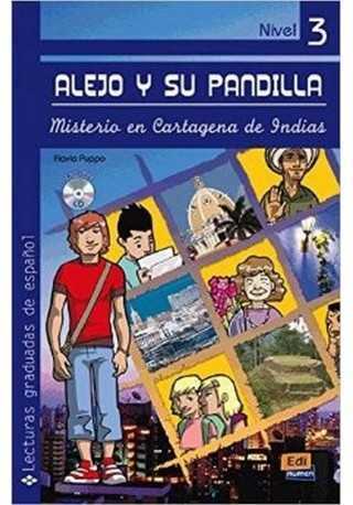Misterio en Cartagena de Indias książka + CD audio 