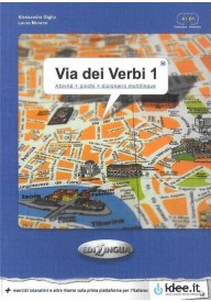 Via dei verbi 1 książka z kluczem odpowiedzi - Arte - Vita e opere, Brevi graphic novel, Attivita B1-B2 - Nowela - - 