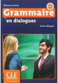 Grammaire en dialogues niveau avance ksiązka + CD audio - Grammaire en dialogues Niveau debutant A1-A2 książka + CD MP3 - Nowela - - 