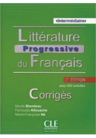 Litterature Progressive du Francais 2ed intermediaire klucz - Litterature progressive du francais debutant corriges - Nowela - - 