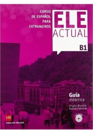 ELE Actual B1 przewodnik metodyczny + płyty CD audio - ELE Actual B1 ćwiczenia - Nowela - Do nauki języka hiszpańskiego - 